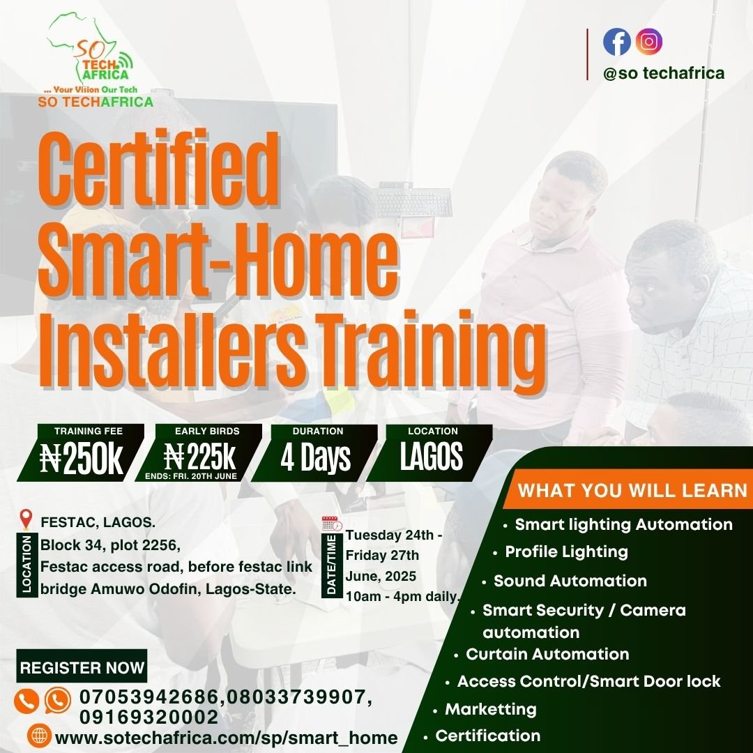 LAGOS INSTALLER'S TRAINING