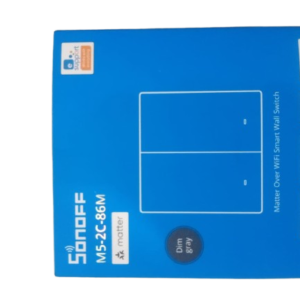 SONOFF M5-2C-86M Matter Smart Wall Switch (2 Gang – WiFi)